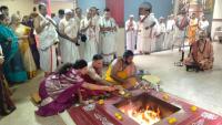 Purnahuti and Yajna Mangalarti, Pushpanjali in Upasthithi of HH Swamiji (20th July 2026)